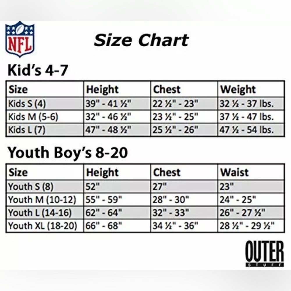 NWT [Outerstuff] Baltimore Ravens NFL Long Sleeve Performance Tee Kids S (4) - Picture 9 of 9